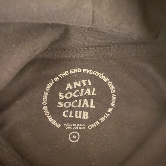 Anti Social Social Club - The Real Me Hoodie - Picture 6 of 7